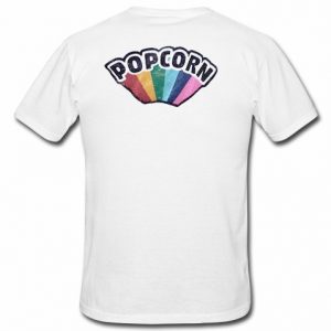 Popcorn Rainbow T-shirt back