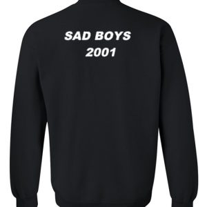 Sad Boys 2001 sweatshirt back