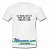 keep rolling your eyes t shirt