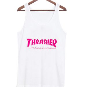 Thrasher Magazine logo Tank Top