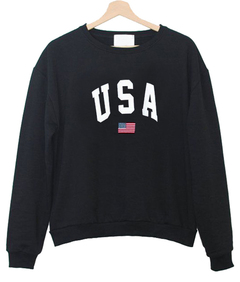 USA Flag Sweatshirt