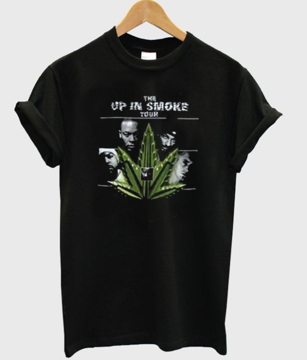 Up In Smoke Tour Dr Dre Ice Cube Eminem Snoop 2000 Tour T Shirt