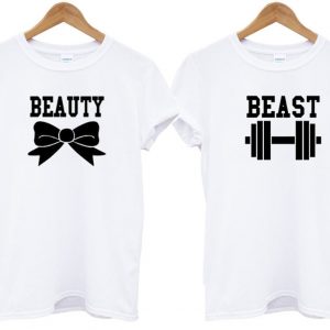 best beauty couple t shirt