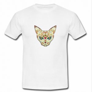 Cat face tshirt