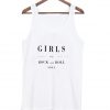 Girls with rock and roll soul Tanktop