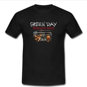 Green Day Revolution Radio t shirt