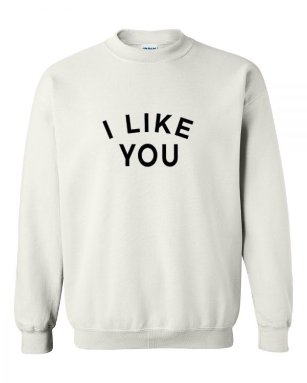 I Like You Sweatshirt