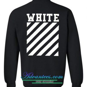 Off White Sweatshirt Back