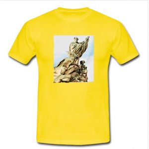 Private Concert Graphic Saint Francis Statue t shirt