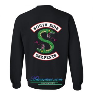 South Side Serpants sweatshirt back