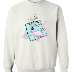 Vaporwave Tumblr Aesthetic Nintendo Sweatshirt