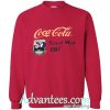 coca cola casual year 1987 sweatshirt