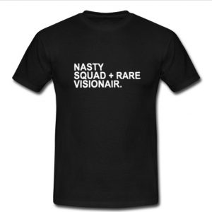 nasty squad + rare visionair t shirt