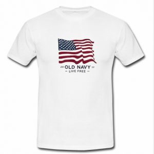 old navy live free t shirt