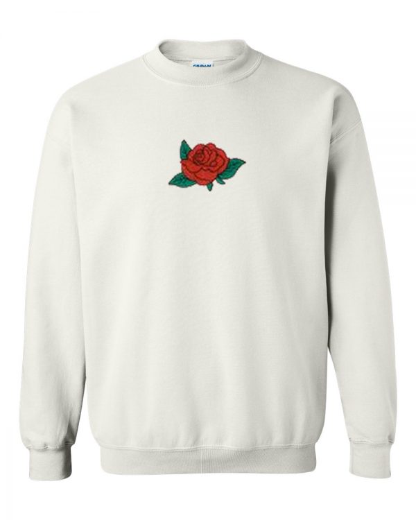 rose sweatshirt