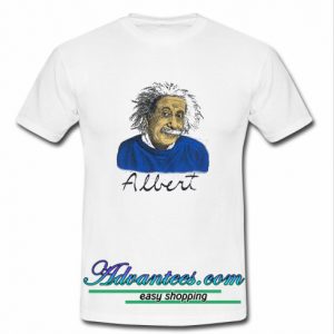 Albert Einstein Smile T Shirt