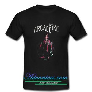 Arcade Fire Hand Logo T shirt