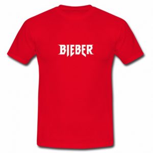 Bieber t shirt