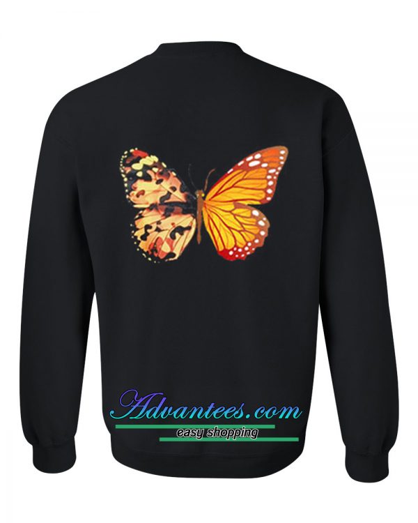 Butterfly Sweatshirt back