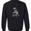 Donald Duck Sweatshirt back