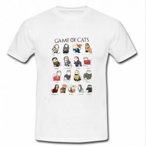 Game Of Cats t shirt