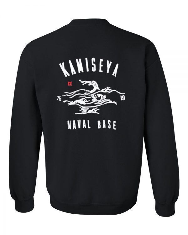 Kamiseya Naval Base Sweatshirt Back