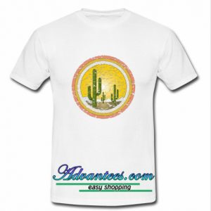 Sunset Cactus T Shirt