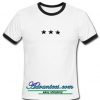 Triple Star ring t shirt