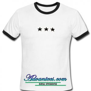 Triple Star ring t shirt