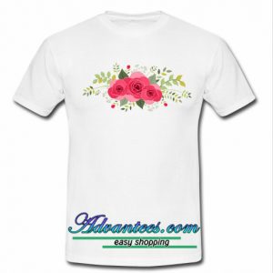 flowers t shirt