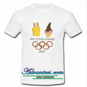 fry cook games 2001 t shirt