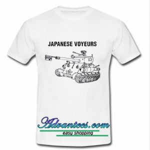 japanese voyeurs t shirt