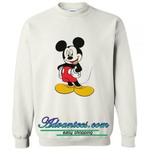 mickey mouse sweatshirt