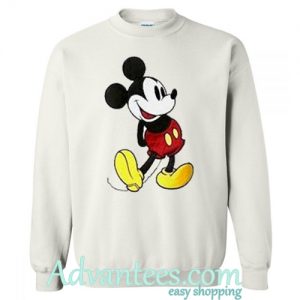 mickey mouse sweatshirt