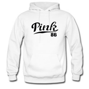 pink 86 hoodie