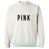 pink sweatshirt