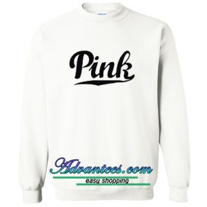 pink victoria sweatshirt