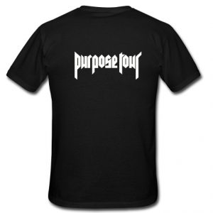 purpose tour t shirt back