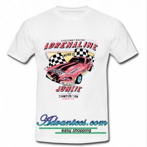 speedway racing adrenaline t shirt