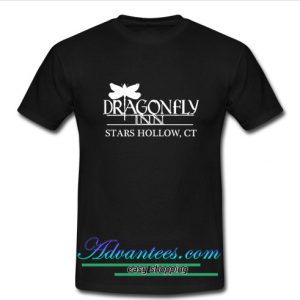 Dragonfly inn stars hollow t shirt