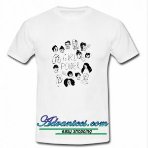 Girl Power Art T shirt