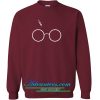 Harry potter glasses sweatshirt