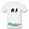 Hashtag women t shirt