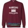 Hawkins Middle School AV Club Sweatshirt