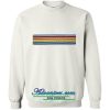 Rainbow line sweatshirt