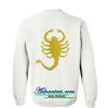 Scorpion sweatshirt back