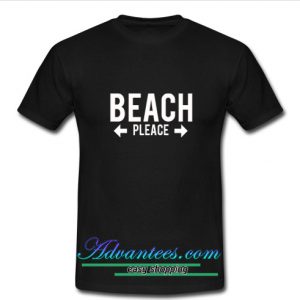 beach pleace t shirt