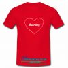 love saturday t shirt