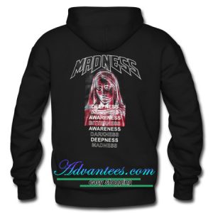 madness Deepness Awareness Hoodie back