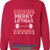 merry liftmas sweatshirt